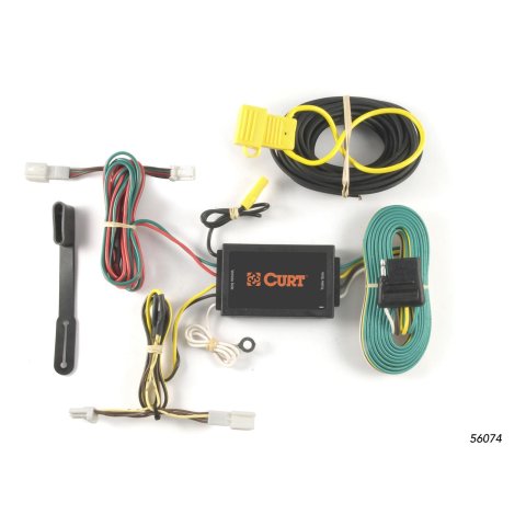 CURT Custom Wiring Connector Harnesses 56074 Vehicle Towing Harness Adapter, Trailer Wire thumbnail 1