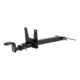 CURT Class 1 Receiver Hitch 118073 Trailer Hitch, I, 1/4 in. Receiver, Black Powdercoated, Saab, Each thumbnail 2