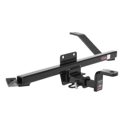 CURT Class 1 Receiver Hitch 113263 Trailer Hitch, I, 1/4 in. Receiver, Black Powdercoated, Saab, Each thumbnail 3
