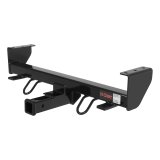 CURT Class 2 Receiver Hitch 31033 Trailer Hitch, III, in. Receiver, Black Powdercoated, Front Mount, Dodge, Jeep, Each thumbnail 1