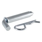 CURT Receiver Pins and Clips 21502 Hitch Pin, 0.500 in. Diameter, Includes 0.625 in. Adapter, Fits 1.250 in or 2.000 in. Tubes, Steel, Zinc Plated, Each thumbnail 3
