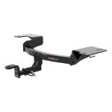 CURT Class 1 Receiver Hitch 113473 Trailer Hitch, I, 1-1/4 in. Receiver, Black Powdercoated, Fiat, Each thumbnail 1