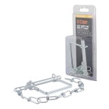 CURT Coupler Safety Pins 25035 Trailer Pin, 5/16 in. Diameter, Steel, Zinc Finish, Each thumbnail 3
