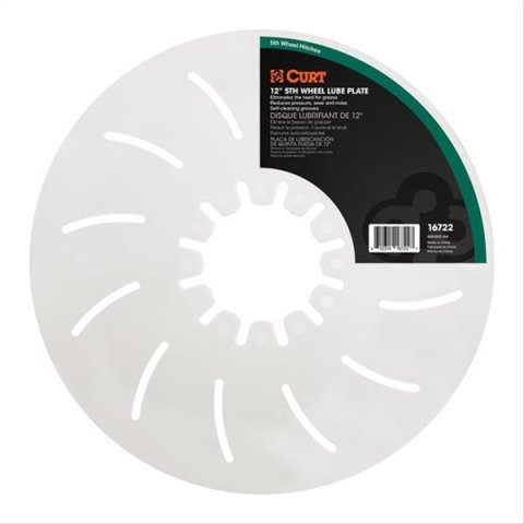 CURT Fifth Wheel Hitch Lube Plates 16722 Replacement Components, Plate, Replacement Component, 12.00 in. Diameter, Each
