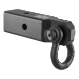 CURT Receiver Hitch D-Ring Shackle Mounts 45831 Tow Hook, Clevis, D Ring, 19mm, For 2.5 in. Receivers, Black Powdercoated, Each thumbnail 2