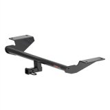 CURT Class 1 Receiver Hitch 11548 Hitch, Rear, 1, 1/4 in. Square, 200 lb. Max Tongue, 2,000 lb. Max Trailer, Round Tube Welded, Black Powdercoated, Each thumbnail 2