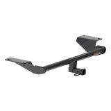 CURT Class 1 Receiver Hitch 11548 Hitch, Rear, 1, 1/4 in. Square, 200 lb. Max Tongue, 2,000 lb. Max Trailer, Round Tube Welded, Black Powdercoated, Each thumbnail 3