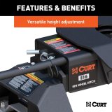 CURT Q25 Fifth Wheel Trailer Hitches 16097 Hitch 2020-2020 Silverado 2500 HD 8' Bed with 5th Prep 3500 HD 8' Bed Sierra 2500 HD 8' Bed Sierra 3500 HD 8' Bed Whith Package thumbnail 3