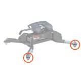 CURT Replacement Fifth Wheel Puck System Anchors 19203 Hitch Components, Anchors, Rear Position Only, RAM, Kit thumbnail 2