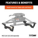 Curt Manufacturing - Fifth Wheel Hitch Replacement Components for 2017-2022 F-250 SUPER DUTY, F-350 F-450 DUTY 16431 Trailer Bracket thumbnail 2