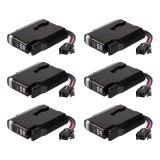 CURT TriFlex NEXT Brake Controllers 511466 Trailer Controller, NEXT, Operates 2-8 Brakes, 1-4 Axles, LED, Under Dash Mount, Black, Plastic, Inertia Based Activation, Set of 6 thumbnail 4