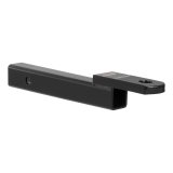 CURT Powdercoated Ball Mounts 45250 Receiver Hitch Mount, Steel, Black, 2 in. Square, 2 in. Drop, .75 in. Rise, 12.25 in. Length, Each thumbnail 1