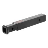 CURT Hitch Receiver Adapters 45775 Adapter, Black Powdercoated, 2 in. to 1 1/4 in., 14 in. Length, 3,500 lb. GTW, Each thumbnail 1