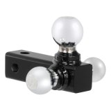 CURT Triple Ball Mounts 45800 Receiver Hitch Mount, Adjustable Tri-Ball Replacement, Each thumbnail 1