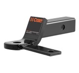 CURT Sway Control Ball Mounts 45820 Receiver Hitch Mount, Solid Steel, Black, 2 in. Square, 2 in. Drop, .750 in. Rise, 7.50 in. Length, Each thumbnail 4