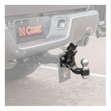 CURT Combination Ball/Pintle Hooks 48200 Pintle Hitch, Ball and Pintle Hook, Plate Mount, 16,000 lbs. GTW, 2 5/16 in. Hitch Ball Diameter, Each thumbnail 5