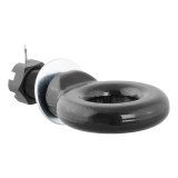 CURT Forged Alloy Stud-Style Lunette Eyes 48520 Eye, 15,000 lbs. GTW, 2 1/2 in. Eye Diameter, Steel, Black, Each thumbnail 2