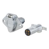 Curt Manufacturing Vehicle Towing Harness Adapters 58671 4-POLE DIE-CAST CNNT CAR&TRAILER thumbnail 2