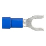 CURT Spade Terminals 59621 Wiring Connectors, Terminals, #10 Stud Style, 14 To 16-gauge, Blue, Set of 100 thumbnail 2