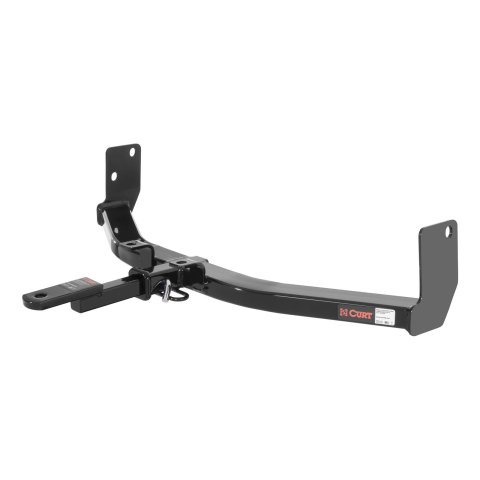 CURT Class 2 Receiver Hitch 120703 Hitch, II, 1 1/4 in. Receiver, Black, Cadillac, Each thumbnail 1
