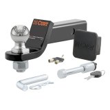 CURT Powdercoated Ball Mounts 45534 TOWING STARTER KIT thumbnail 1