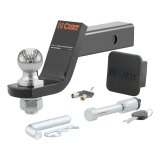 CURT Powdercoated Ball Mounts 45554 TOWING STARTER KIT thumbnail 1