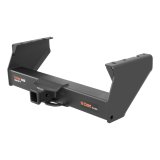 CURT Class 5 Receiver Hitch 15400 Hitch, V, Black Powdercoated, Chevy, Dodge, GMC, Ram, Each thumbnail 1