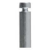 CURT Receiver Pins and Clips 21403 Hitch Pin, 1/2 in. Diameter, Steel, Zinc Finish, Clip, Kit thumbnail 2