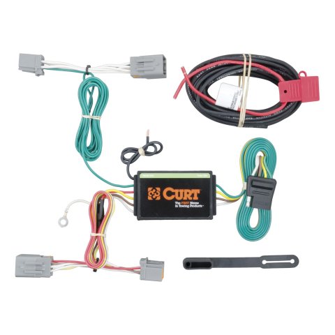 CURT Custom Wiring Connector Harnesses for 2011-2020 S60, 2016-2018 S60 CROSS COUNTRY - 56224 Adapter, Vehicle Towing Harness, T-Connector, Volvo, Each thumbnail 1