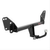 CURT Class 1 Receiver Hitch 11900 Hitch, I, 1/4 in. Receiver, Square Tube Welded, Black Powdercoated, Cadillac, CTS, Chevrolet, Camaro, Each thumbnail 2
