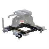 CURT OEM-Compatible Fifth Wheel Legs 16023 Legs, OEM Compatible, GM Puck System, SteeI, Carbide Finish, Chevrolet, GMC, Each thumbnail 1