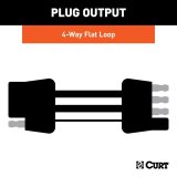 Curt Manufacturing - Trailer Wiring Harnesses for 2018-2021 EQUINOX 58971 Connector Kit, Custom Towed-Vehicle RV Harness thumbnail 4