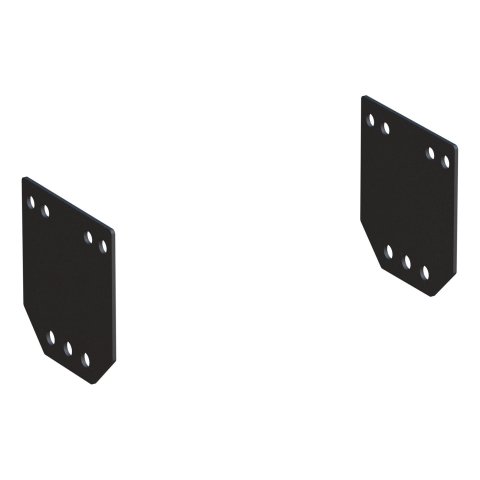 CURT Fifth Wheel Puck System Leg Spacers for 2013-2025 2500, 3500 - 16993 Mounting Kit, RAM, 6.5 ft. Bed with Prep Package, Spacers, 3/16 in. Thick, Sold as a Pair
