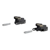 CURT Custom Tow Bar Base Plates for 2020-2025 F-250 SUPER DUTY, F-350 DUTY - 70133 Adapter Bracket, Plate, Steel, Black Powdercoated, Ford, Kit thumbnail 1