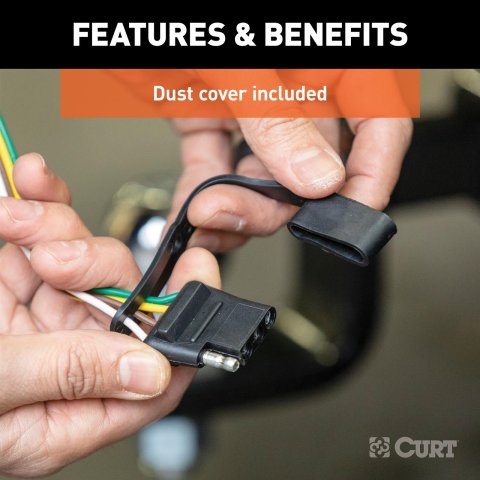 Curt Manufacturing - Trailer Wiring Harnesses for 2022-2025 COROLLA CROSS 56479 Wire Connector thumbnail 2