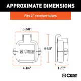 Curt Manufacturing Gooseneck Hitch Replacement Components 58267 PROTECTIVE MULTIPRO HITCH CAP thumbnail 2