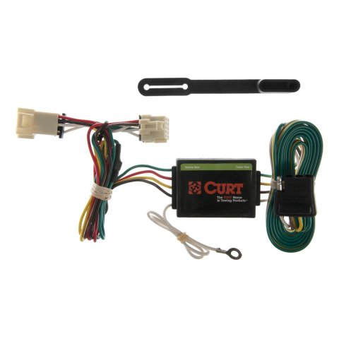 CURT Custom Wiring Connector Harnesses 55355 Vehicle Towing Harness Adapter, T-Connector, 3-Wire System, Converter, Chevy/Oldsmobile/Pontiac, Each thumbnail 1