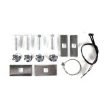 CURT Class 3 Receiver Hitch 13112 Trailer Hitch, III, 2 in. Receiver, Black, Round Tube, Ford/Mercury, Each thumbnail 1