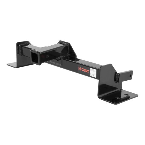 CURT Class 3 Receiver Hitch 31049 Trailer Hitch, III, Front Receiver, 2 in. Receiver, Black, Square Tube, Ford, Each