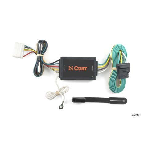 CURT Custom Wiring Connector Harnesses for 2007-2013 MDX - 56038 Vehicle Towing Harness Adapter, T-Connector, use on Acura®, Each thumbnail 1