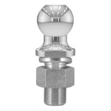 CURT Hitch Balls 40090 Ball, Chrome, 2 in. Ball, 1.250 in. Diameter Shank, 2.625 in. Length Shank, 10,000 lbs., Each thumbnail 2