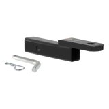 CURT Powdercoated Ball Mounts 45012 Receiver Hitch Mount, Steel, Black, 2 in. Square, 2 in. Drop, .750 in Rise, 8.25 in Length, Each thumbnail 2