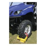 CURT Wheel Chock Locks 23175 Chock, Steel, Red/Yellow, Trailer Type, Each thumbnail 4