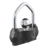 CURT Trailer Locks 23179 Lock, Coupler, Steel, Black Powdercoated/Chrome, Two Keys, Each thumbnail 5