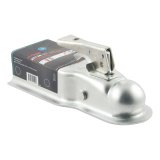 CURT Posi-Lock Couplers 25138 Trailer Coupler, Posi-Lock, 2 in. Ball, 500 lb. Tongue Weight, 3,500 lb. Gross Load Capacity, Steel, Each thumbnail 1