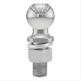 CURT Hitch Balls 40022 Ball, Chrome, 2 5/16 in. Ball, 1.250 in. Diameter Shank, 3 in. Length Shank, 6,000 lbs., Each thumbnail 2