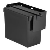 Curt Manufacturing Battery Boxes and Trays 52090 Box, Polyethelyne, Black, Trailer Brake Breakaway System, Flat Surface Mount, Lockable, with Bracket thumbnail 1