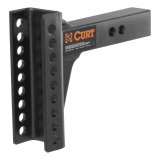 Curt Manufacturing Receiver Hitch Ball Mounts 45910 Receiver, Channel Mount, Adjustable, Replacement, Each thumbnail 1