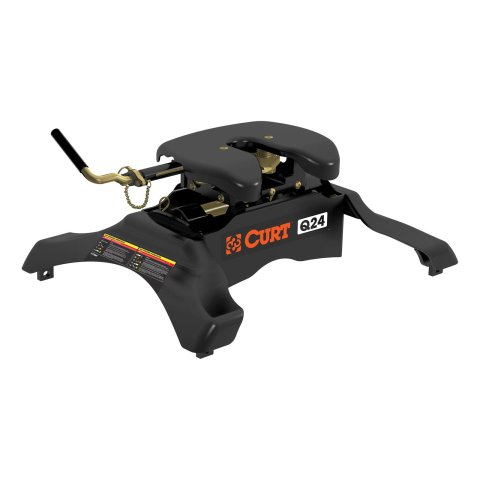 CURT Q24 Fifth Wheel Trailer Hitches 16245 Hitch, Bed Location, 24,000 lbs. Maximum Gross Weight, Black Powdercoated, Each