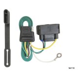 CURT Custom Wiring Connector Harnesses for 2010-2019 F-150 - 56110 Adapter, Vehicle Towing Harness, 4-Way Flat, Ford, Each thumbnail 1